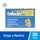 Tabcin Plus con Paracetamol x 20 Cápsulas Blandas