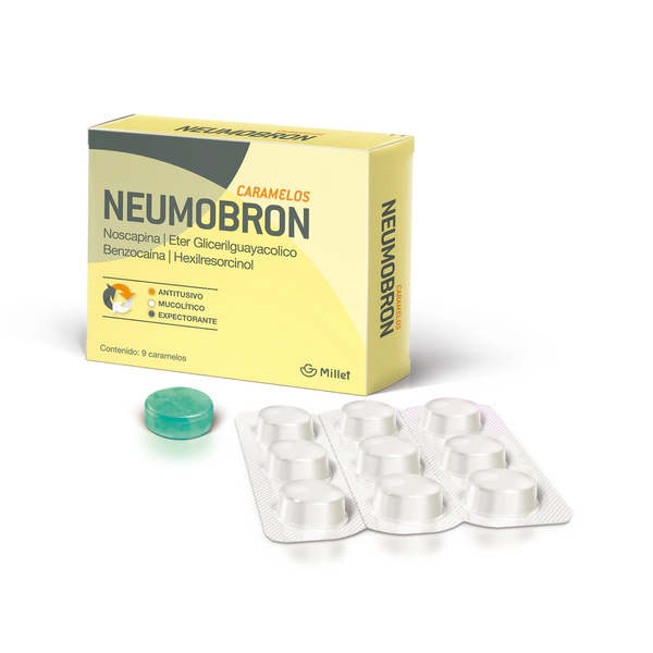 Neumobron Caramelos Caramelos X9 Unidades