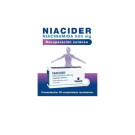 Niacider Suplemento Dietario 500Mg 30Comp