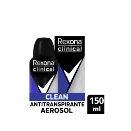 Antitranspirante En Aerosol Rexona Clinical Clean 150 Ml