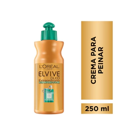 Crema Para Peinar Elvive Oleoextraordinario Rizos Definidos 250Ml