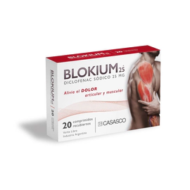 Blokium Antiinflamatorio 20 Comprimidos