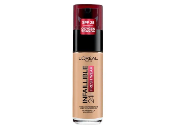 Base de Maquillaje Loreal París Infaillible Tono Golden Beige