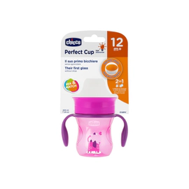 Chicco Vaso Para Bebe Perfect Cup 12M+ Rosa