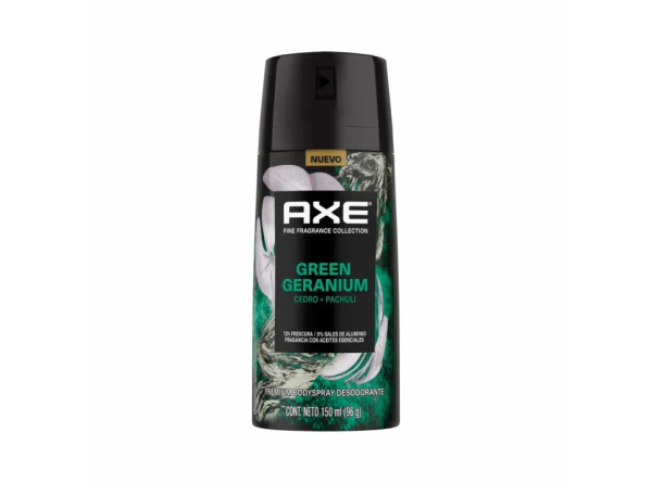 Desodorante Aerosol AXE Green Geranium 150 Ml