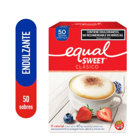 Edulcorante caja 50 sobres polvo