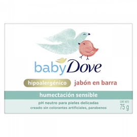 Jabón en Barra Dove Humectación Sensible x75 gr