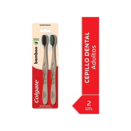 Cepillo Dental Colgate Bamboo Twinpack X2Un