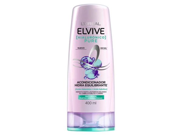 Elvive Acondicionador Hialuronico Pure 400 ml