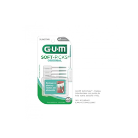 G.U.M Soft Picks Original Palillos Interdentales Estuche X 40 U