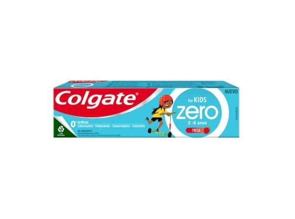 Pasta Dental Colgate Zero Kids Fresa x70gr