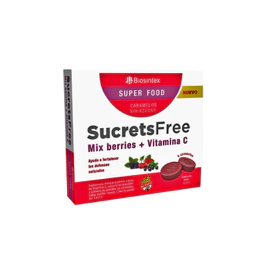 Sucrets Free Super Food 9 Caramelos