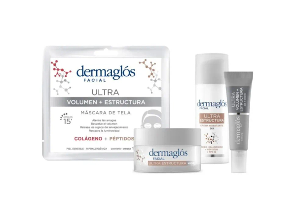 Dermaglós Rutina Completa Ultra Estructura De Cuidado Facial