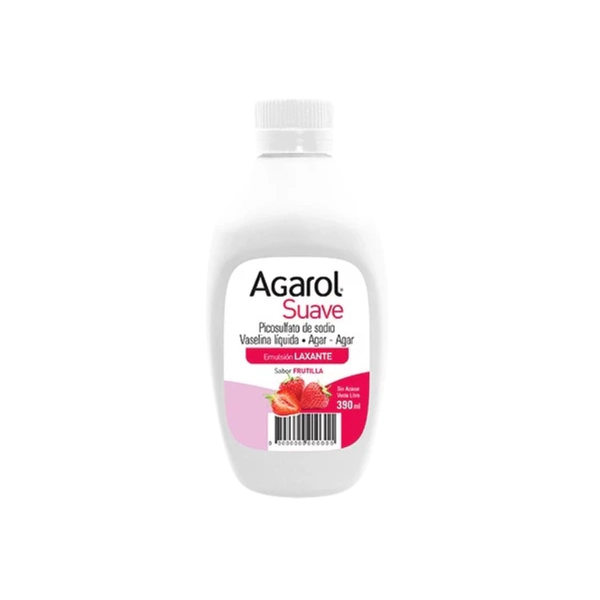 Laxante Agarol Frutilla Emulsión X390ml