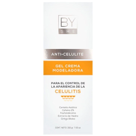 Modeladora By She Anti Celulite Gel Crema 200 Gr