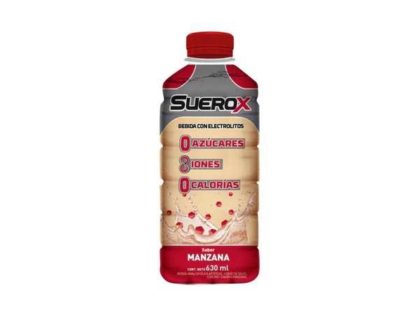 Suerox Bebida Hidratante Manzana 630 ml