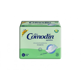 Apósitos Comodín Incontinencia Fuerte Talle Grande X 20 Unid