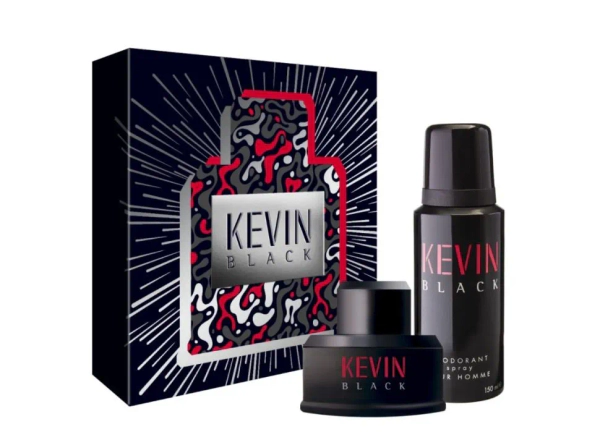 Estuche Kevin Black Edt 60 Ml + Desodorante 150 Ml