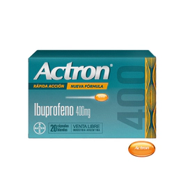 Actron 400 Rápida Acción 20 Cápsulas