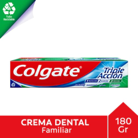 Pasta Dental Colgate Triple Acción 180 Gr