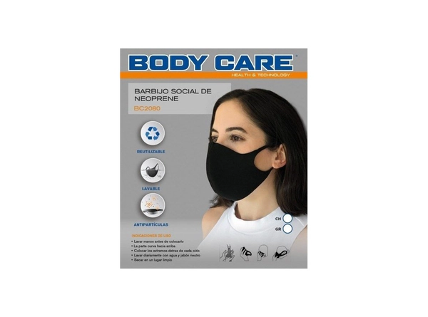 Tapa Boca Neoprene Chico