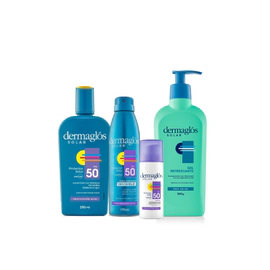 Kit Protector Solar Completo Dermaglós Fps 50