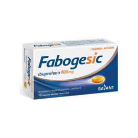 Ibuprofeno Rápida Acción 400 Mg 10 Cápsulas