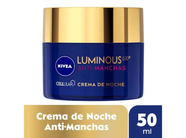 Crema Antimanchas Nivea Luminous 630 Noche 50 Ml