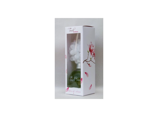 Difusor de Aroma x 200ml Coco y Lima+ Flor Crisantemo + Estuche