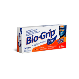 Antigripal Bio-Grip Plus Analgésico Antifebril 16 comprimidos