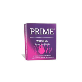 Prime - Preservativo Warming Sens Calida X 3Unid