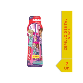 Cepillo Dental Colgate Smiles Barbie +6 Años 2 Unidades