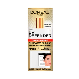 L'Oreal Uv Defender Fluido Invisible Fps50+ 40 Gr