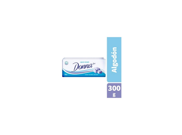 Donna Fem Algodón Natural X 300 G