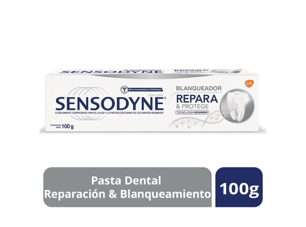 Pasta Dental Sensodyne Blanqueador Repara y Protege x100g