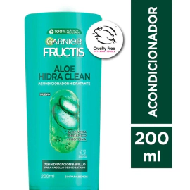 Acondicionador Fructis Aloe Hidra Clean 200 Ml