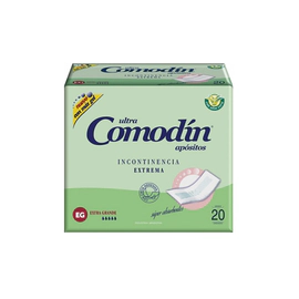 Comodin Apositos Incontinencia Extrema Con Cinta Adhesiva X20 Xg
