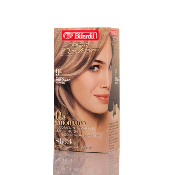 Biocolor 0% amoniaco coloración permanente en crema