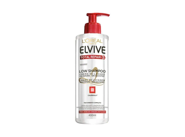 Elvive Low Shampoo Reparación Total 5 400 ml