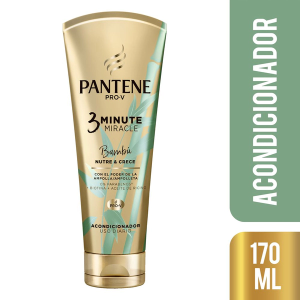 Acondicionador 3 minutos miracle bambu 170 ml