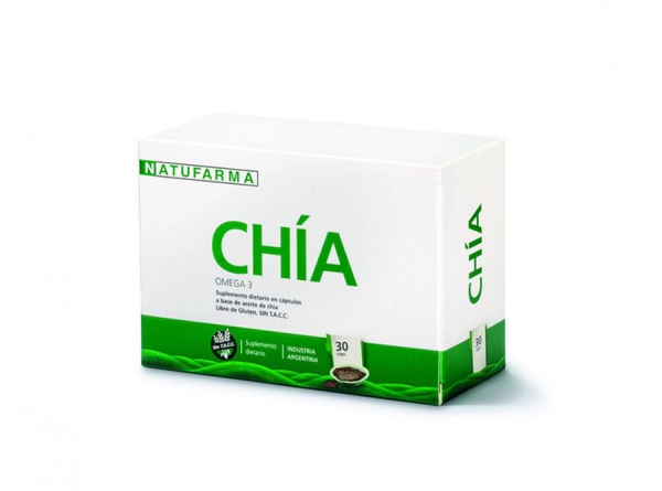 Chía Omega 3 30 cápsulas