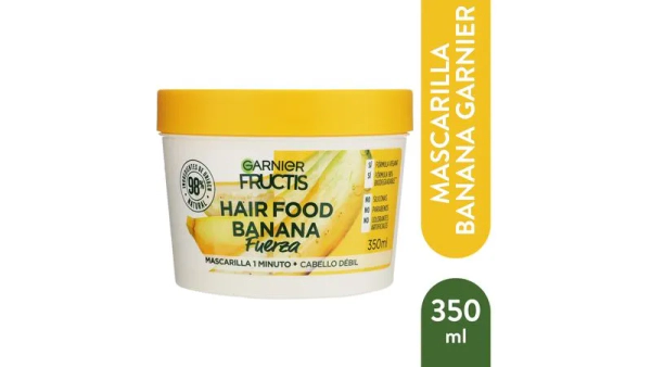 Mascara Capilar Fructis Hair Food Banana 350 Ml