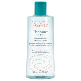 Avene Cleanance Agua Micelar Limpiadora Pieles Grasas 400 Ml