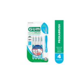 Gum Proxabrush Cepillos Interdentales Portátiles Con Tapa 4Un