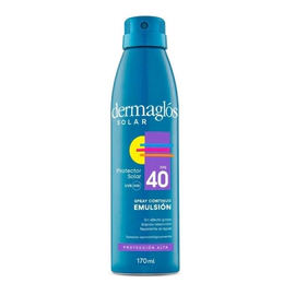 Protector Solar Dermaglós Fps40 Spray Continuo X170Ml