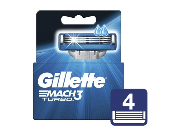 Cartuchos Para Afeitar Mach3 Turbo 4 un