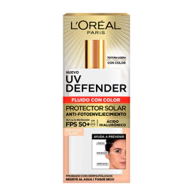 Protector Solar Facial Loreal Uv Fluido Clara X40Gr