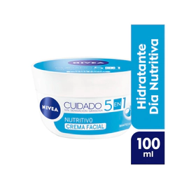 Crema Facial Nivea Cuidado Nutritivo X100Ml