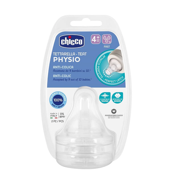 Tetina Perfect 5 Flujo Rapido (4M+) X 2