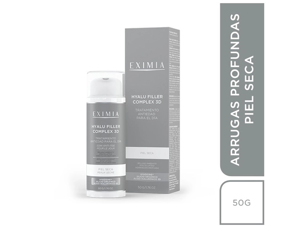 Crema Anti Edad Eximia Hyalu Filler Complex 3D Dia Piel Seca 50g